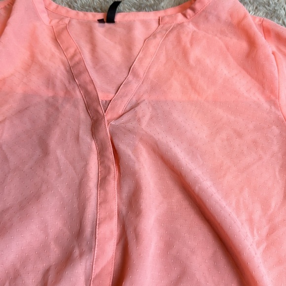 Maurices Blouse Button Down tie bottom - Picture 3 of 8